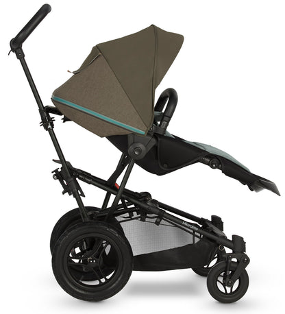 Micralite SmartFold Stroller + Bassinet - Evergreen