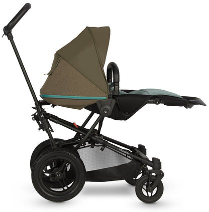 Micralite SmartFold Stroller + Bassinet - Evergreen