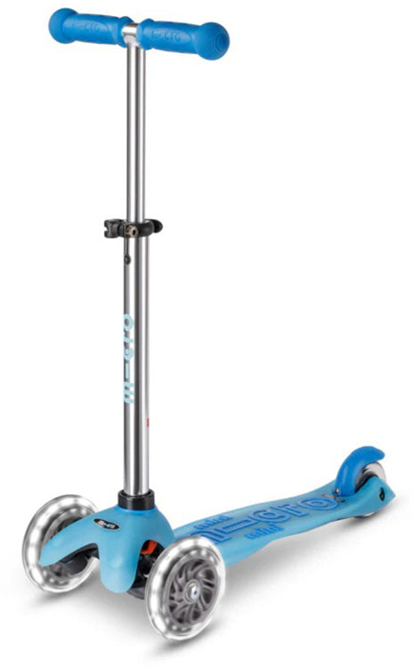 Micro Kickboard Micro Mini Glow Plus LED Scooter (2-5 years) - Arctic Blue