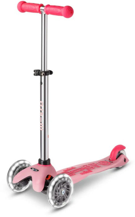 Micro Kickboard Micro Mini Glow Plus LED Scooter (2-5 years) - Frosty Pink