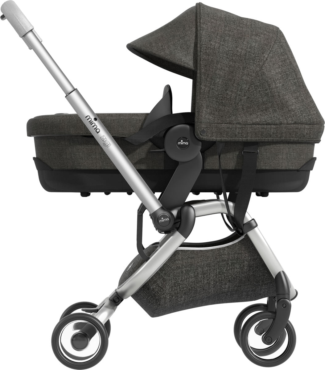 Mima Zigi/Xari Sport Bassinet - Charcoal