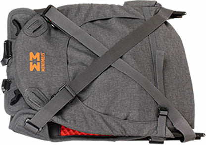 MiniMeis G4 Baby & Child Shoulder Carrier - Grey/Orange