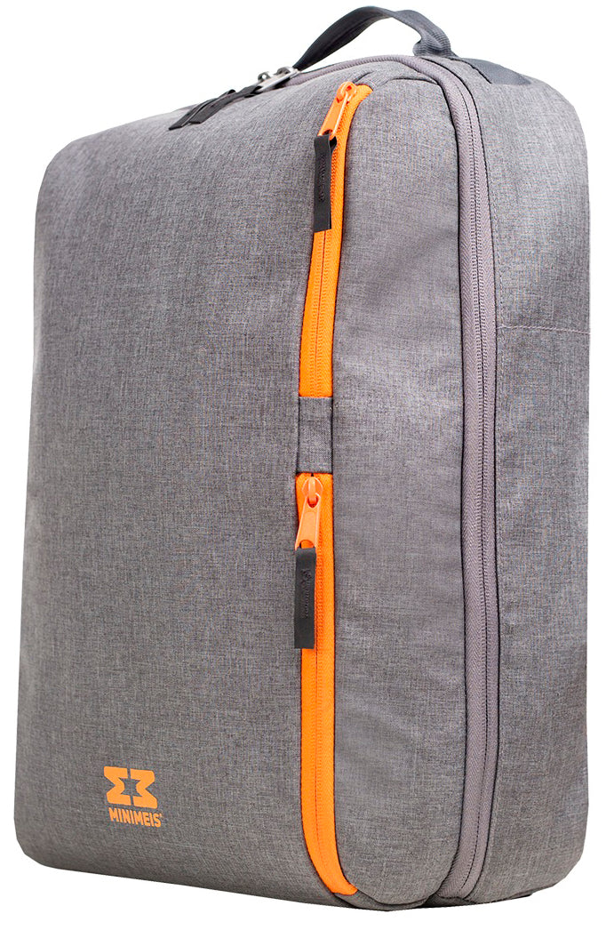 MiniMeis G4 Backpack - Grey/Orange