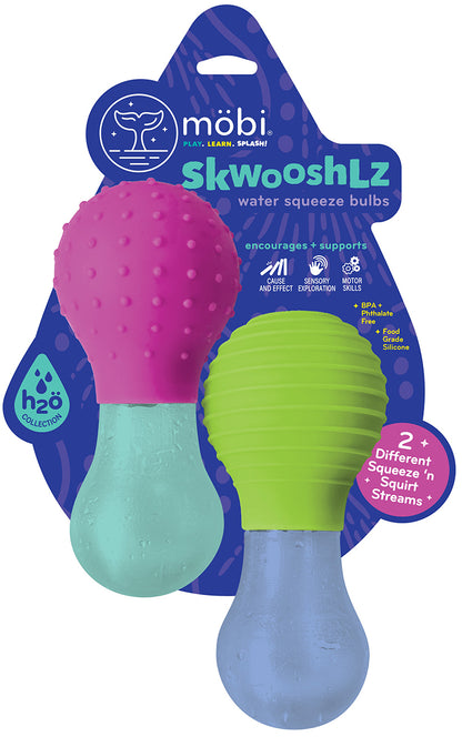 Mobi Skwooshlz Water Squeeze Bulb Bath Toys