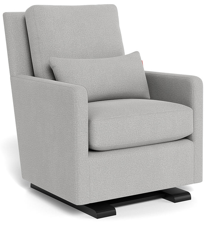 Monte Design Como Glider - Espresso Base / Cloud Grey Performance Weave Fabric