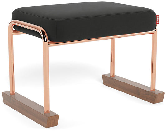 Monte Design Jackson Ottoman - Copper / Black