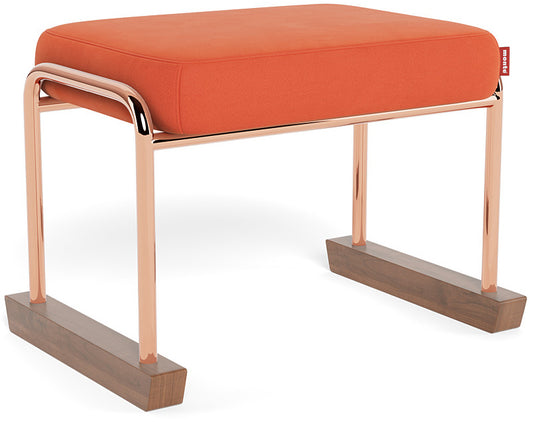 Monte Design Jackson Ottoman - Copper / Orange