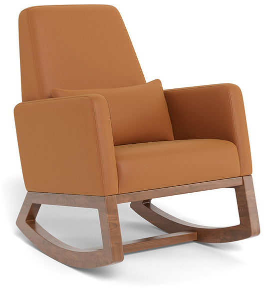 Monte Design Joya Rocker - Walnut Base / Tan Enviroleather Fabric