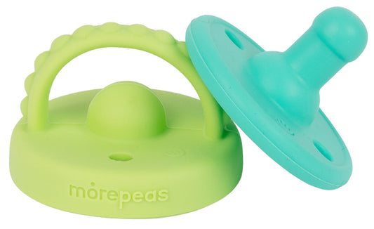 morepeas Flip & Store Pacifier - Sweet Pea