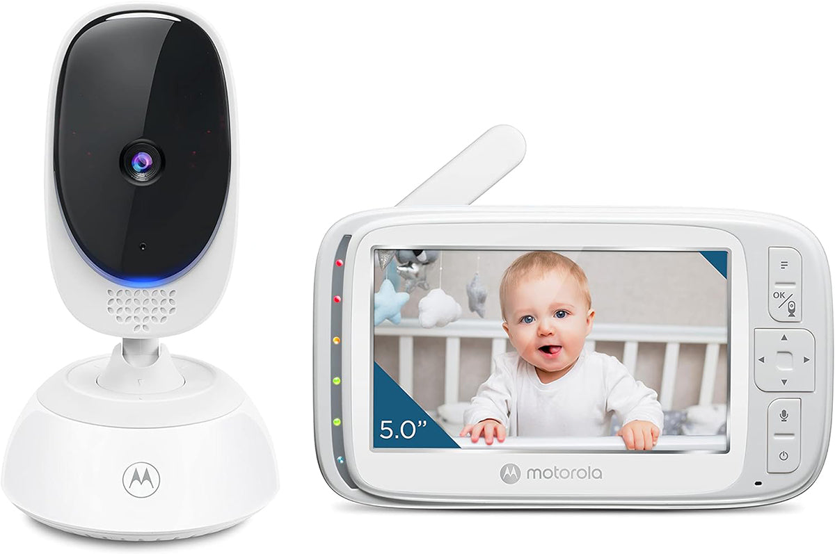 Motorola VM75 5" Motorized Pan Video Baby Monitor