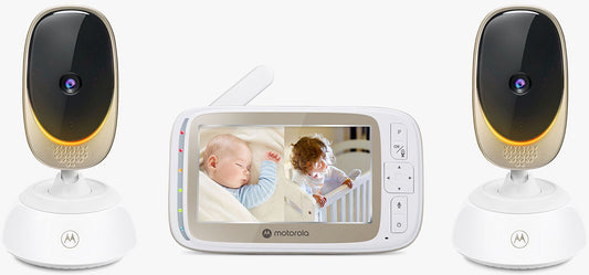 Motorola VM85 Connect 5" Wi-Fi Video Baby Monitor with Mood Light - 2 Camera Pack