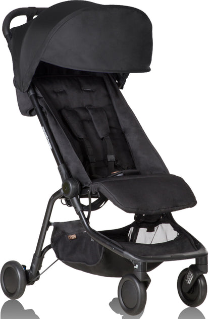 Mountain Buggy Nano V2 Compact Stroller - Black