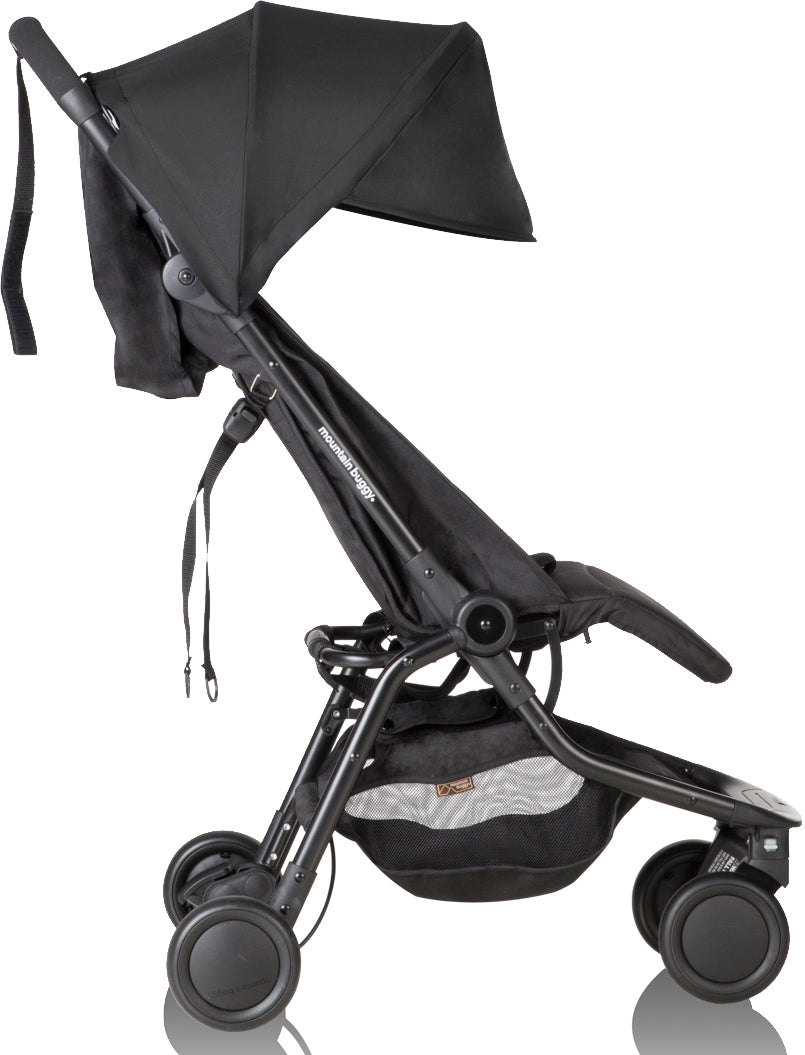 Mountain Buggy Nano V2 Compact Stroller - Black