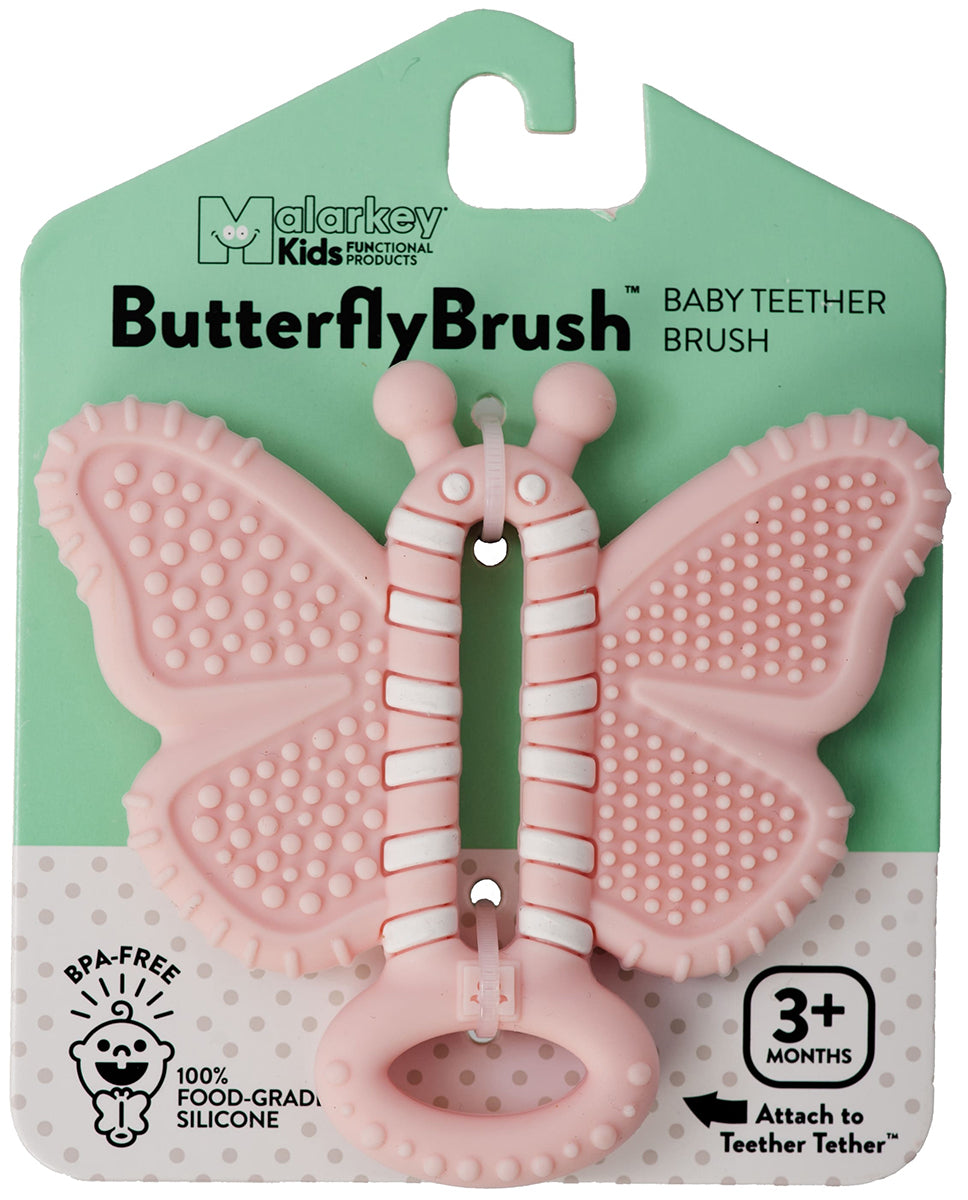 Munch Baby Toothbrush Teether - Butterfly