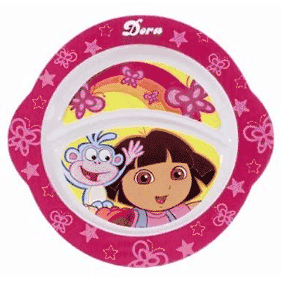 Munchkin Dora The Explorer Toddler Plate