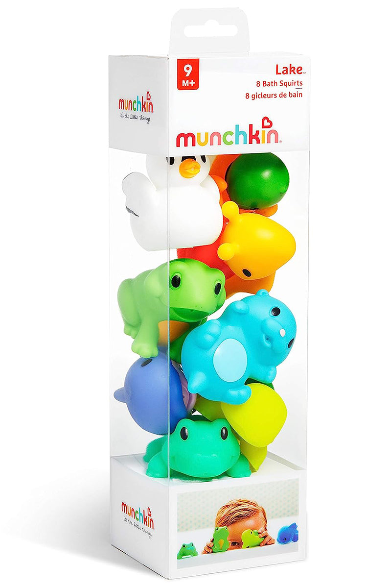 Munchkin Lake Bath Squirts, 8 Pack