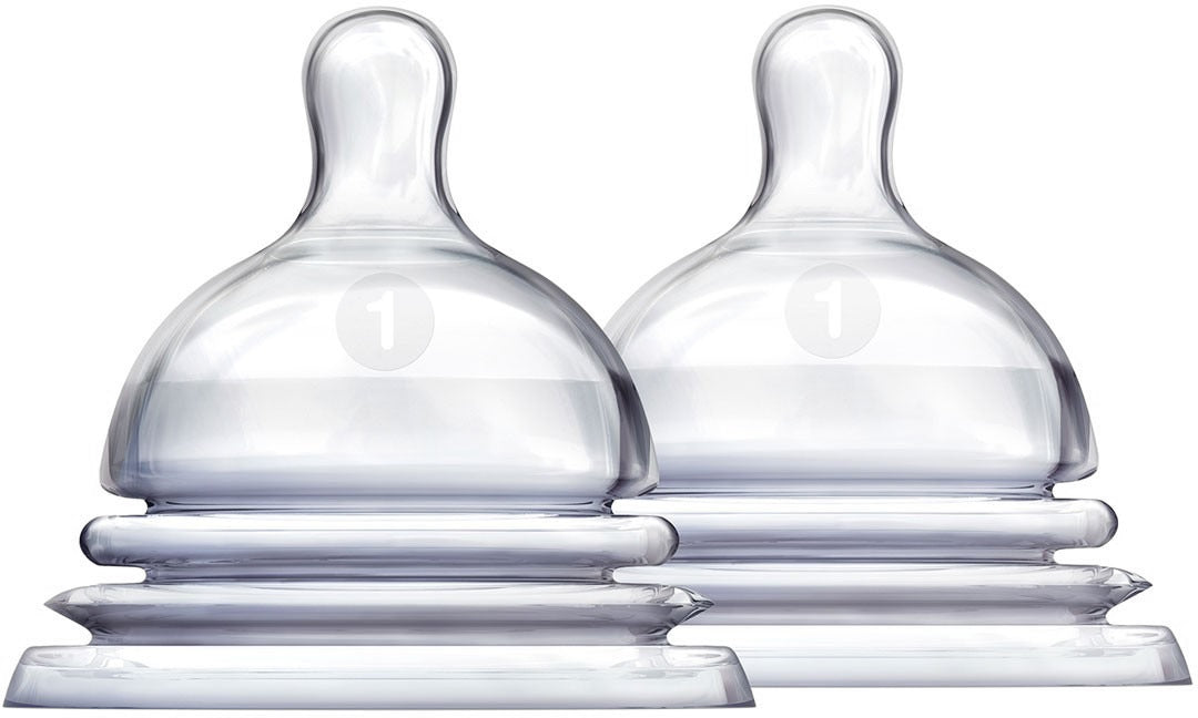 Munchkin LATCH Bottle Nipple, Stage 1 - 2 Pack