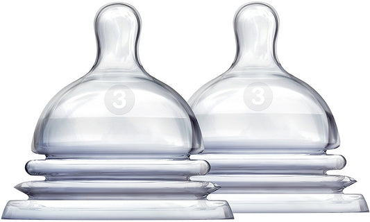 Munchkin LATCH Bottle Nipple, Stage 3 - 2 Pack