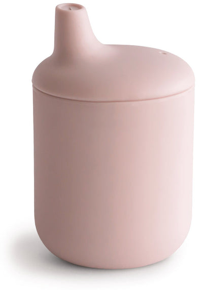 Mushie Silicone Sippy Cup - Blush