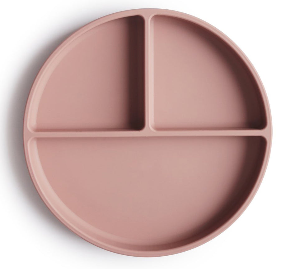 Mushie Silicone Suction Plate - Blush