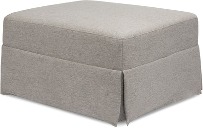 Namesake Crawford Gliding Ottoman - Performance Grey Eco-Weave