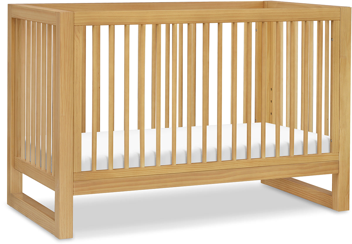 Namesake Nantucket 3-in-1 Convertible Crib w/Toddler Bed Conversion Kit - Honey