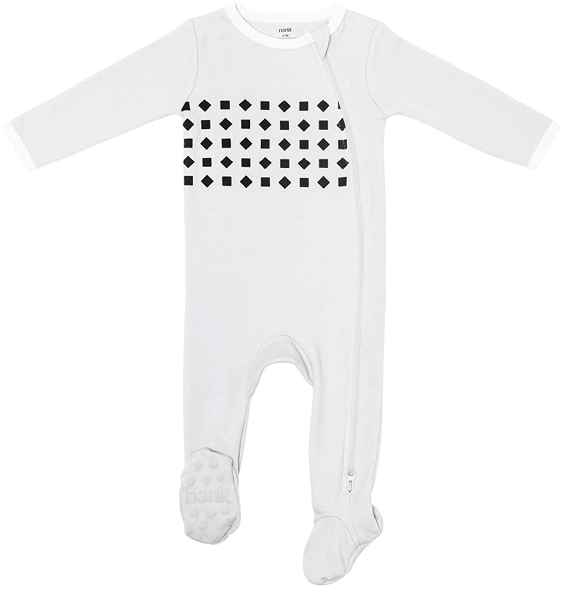 Nanit Breathing Wear Pajamas - 3-6 Months, Pebble Grey