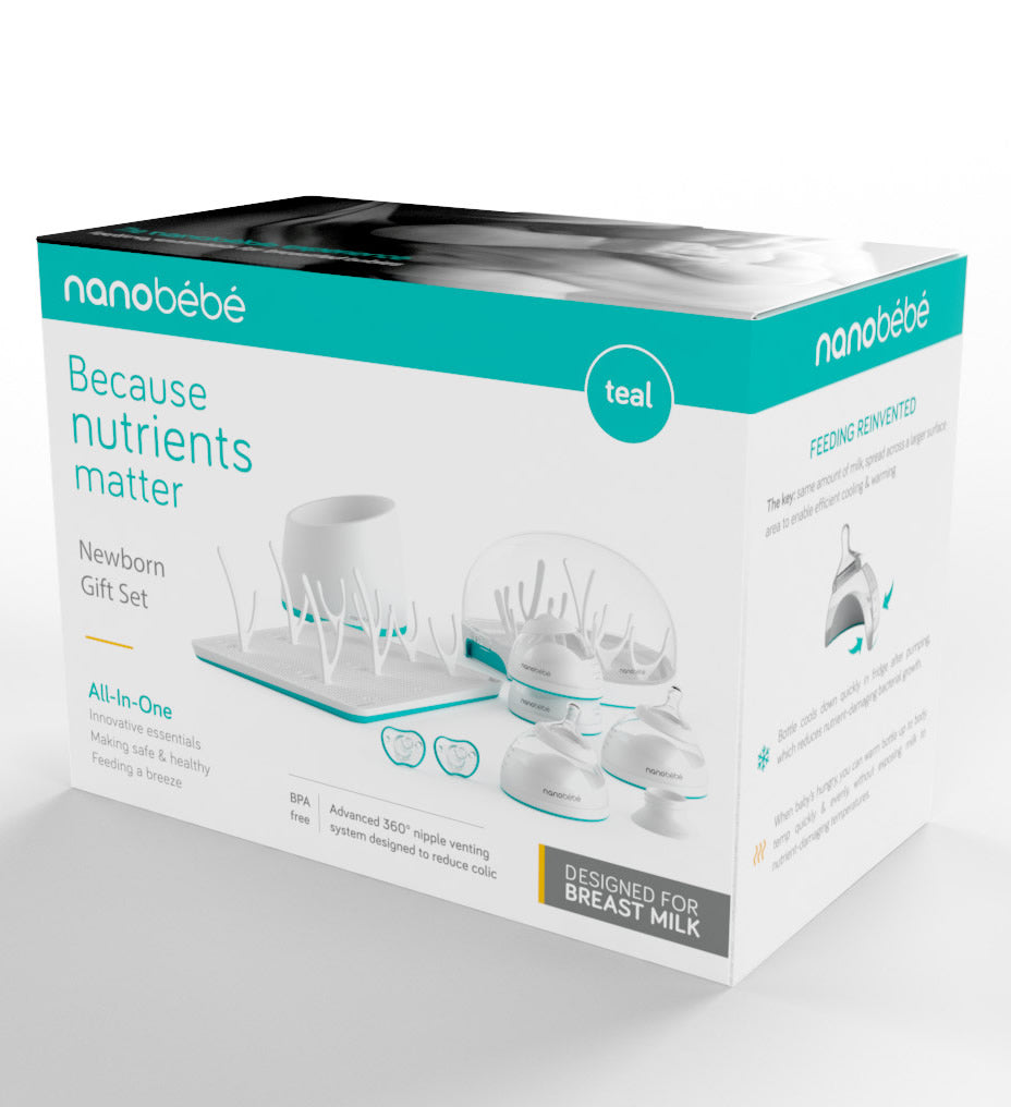 Nanobebe Newborn Gift Set - Teal