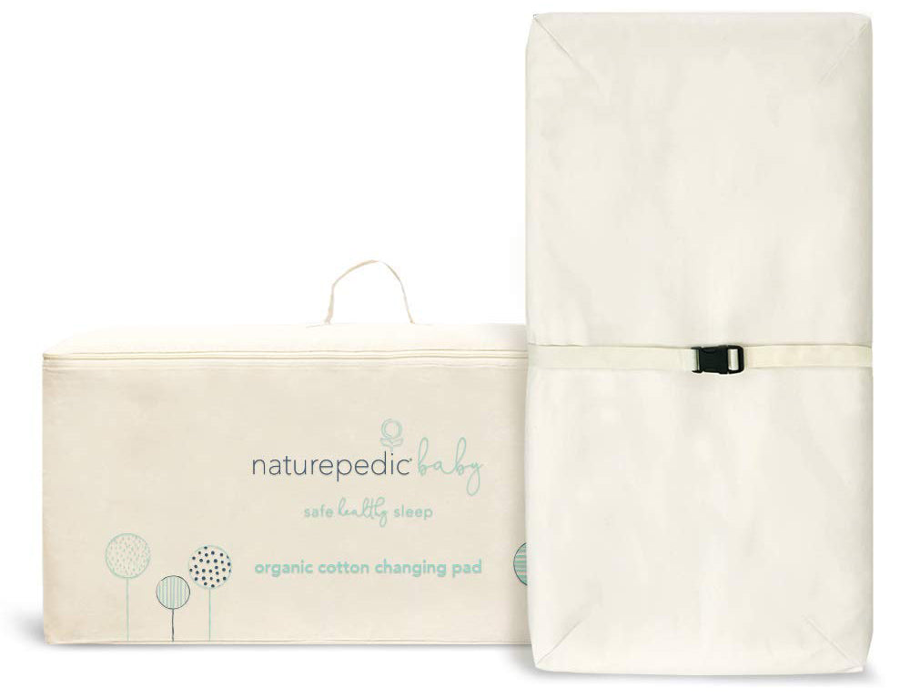 Naturepedic Organic Cotton Changing Pad 4-Sided Contoured