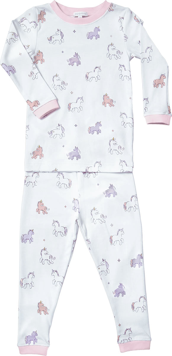 Noomie 2 Piece Pajamas - Unicorn (12-18M)