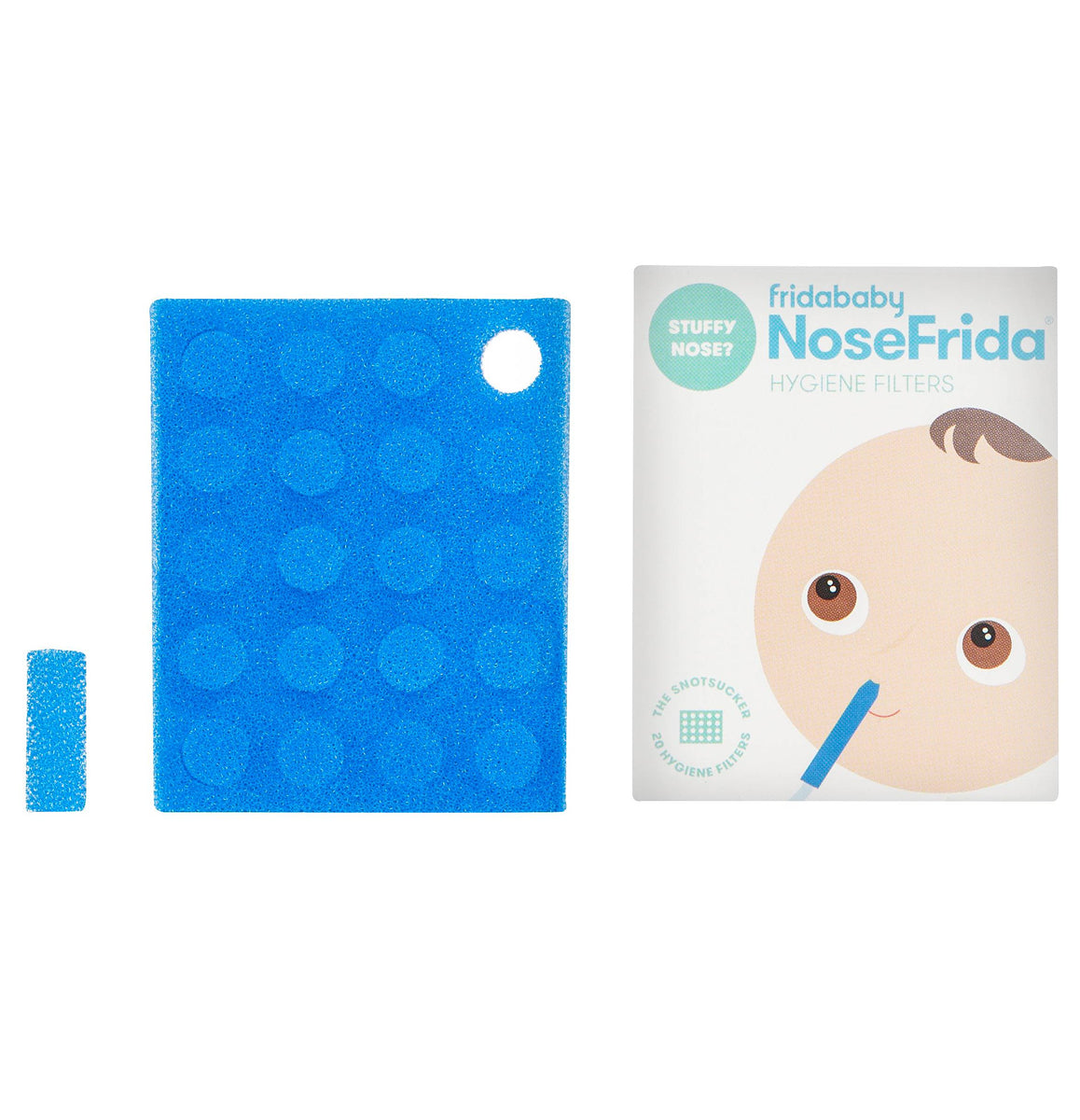 NoseFrida Replacement Filters - 20 Pack