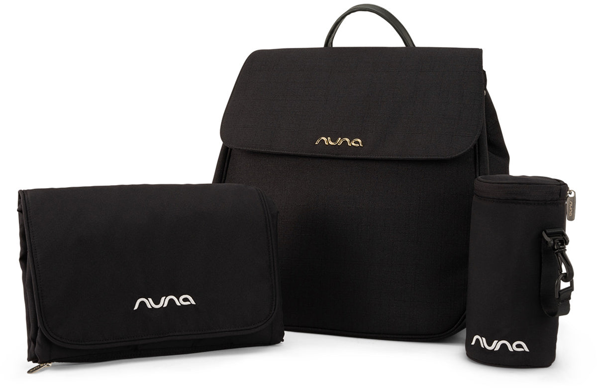 Nuna Backpack Diaper Bag - Caviar