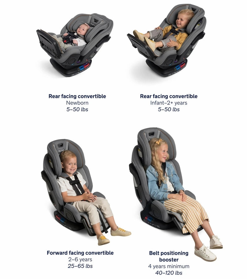 Nuna EXEC All-In-One Convertible Car Seat - Riveted