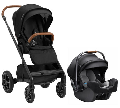 Nuna MIXX Next + PIPA RX Travel System Bundle - Caviar/Caviar