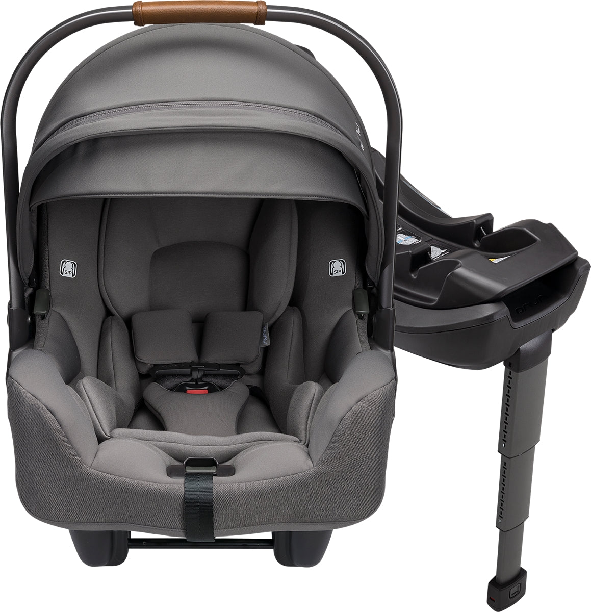 Nuna MIXX Next + PIPA RX Travel System Bundle - Granite/Granite