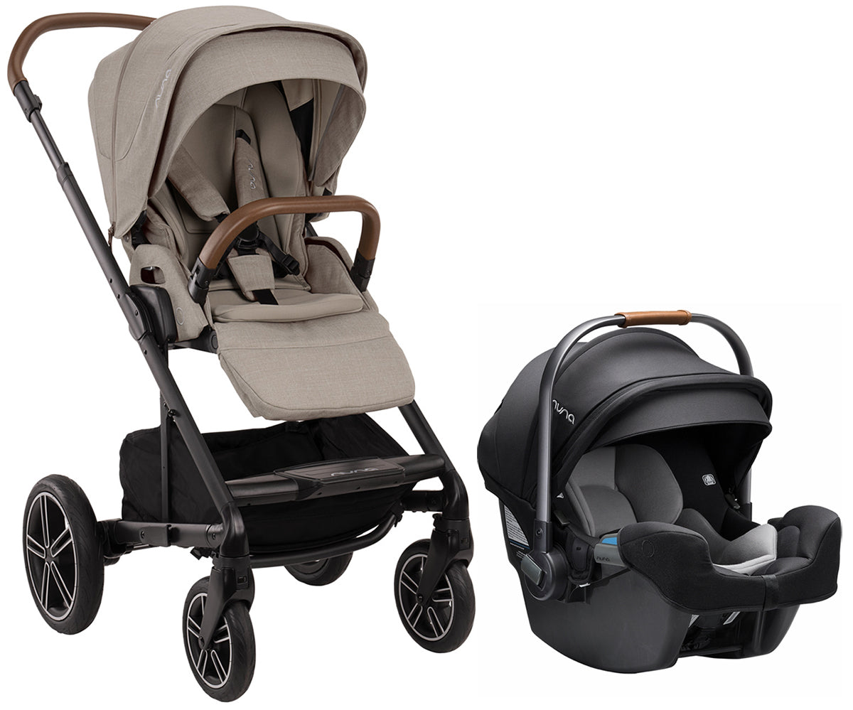 Nuna MIXX Next + PIPA RX Travel System Bundle - Hazelwood / Caviar