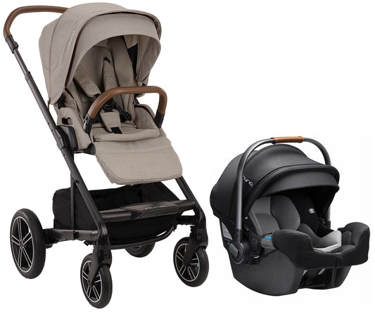 Nuna MIXX Next + PIPA RX Travel System Bundle - Hazelwood / Caviar