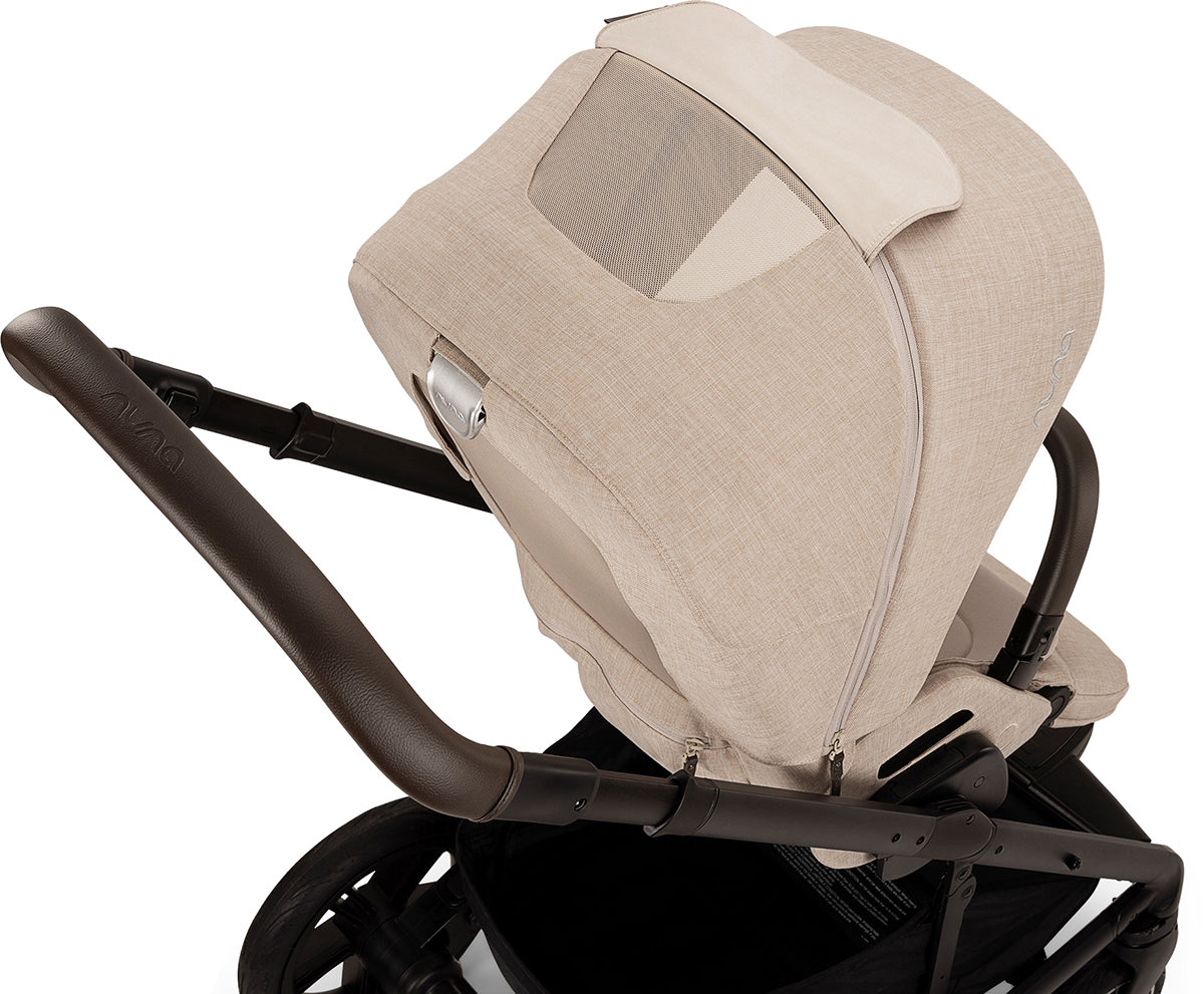 Nuna MIXX Next Stroller with Magnetic Buckle - Biscotti