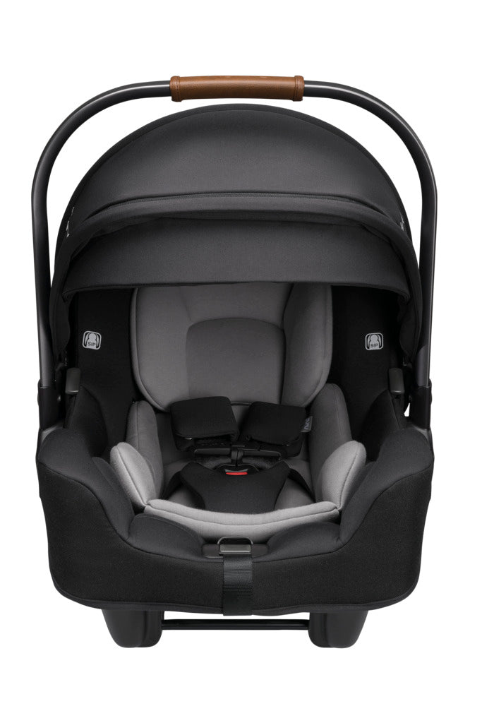 Nuna MIXX Next with Magnetic Buckle + Pipa RX Infant Car Seat Travel System Bundle - Caviar