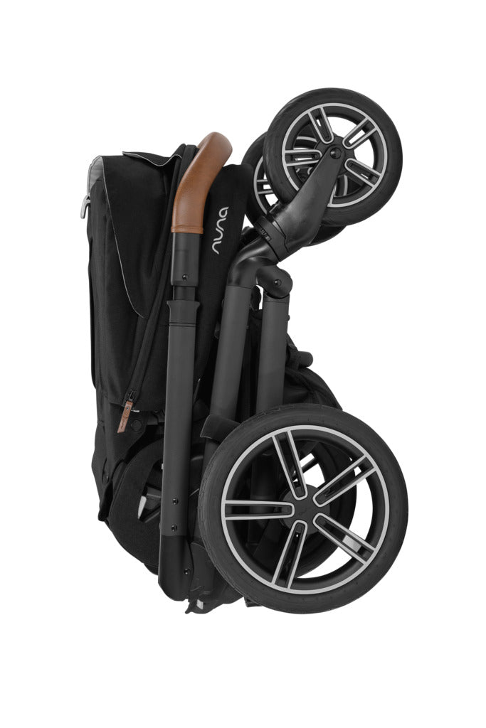 Nuna MIXX Next with Magnetic Buckle + Pipa RX Infant Car Seat Travel System Bundle - Caviar