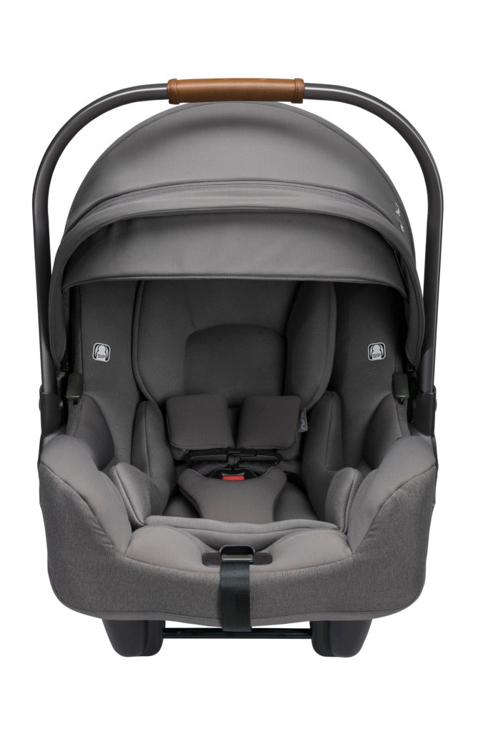 Nuna MIXX Next with Magnetic Buckle + Pipa RX Infant Car Seat Travel System Bundle - Granite