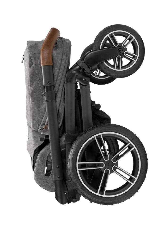 Nuna MIXX Next with Magnetic Buckle + Pipa RX Infant Car Seat Travel System Bundle - Granite