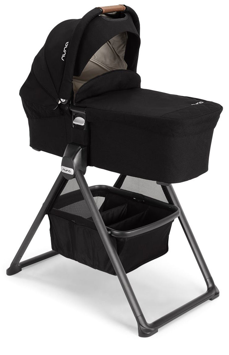 Nuna MIXX Series Bassinet + Stand - Caviar