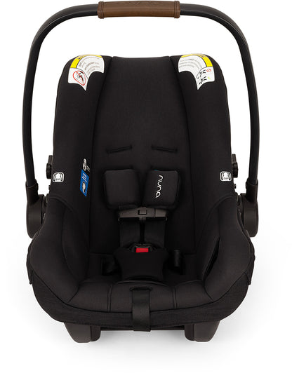 Nuna PIPA Aire RX Infant Car Seat + PIPA RELX Base with Load Leg - Ocean