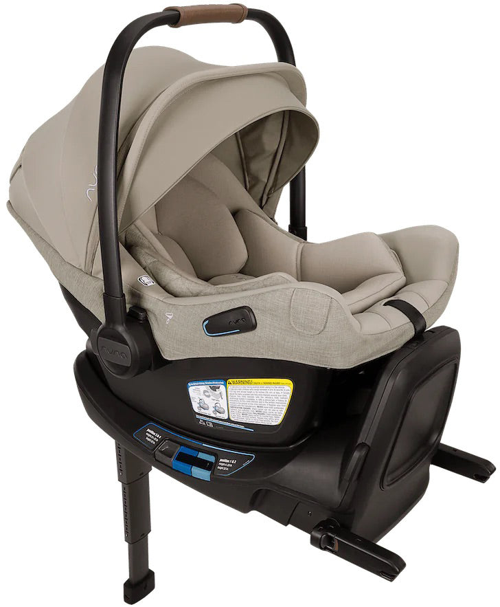 Nuna PIPA Aire RX Infant Car Seat + PIPA RELX Base with Load Leg - Hazelwood