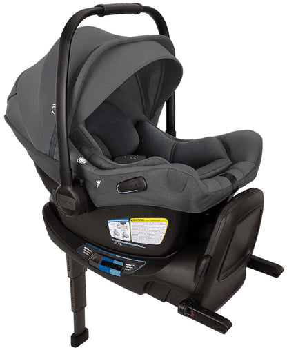 Nuna PIPA Aire RX Infant Car Seat + PIPA RELX Base with Load Leg - Ocean