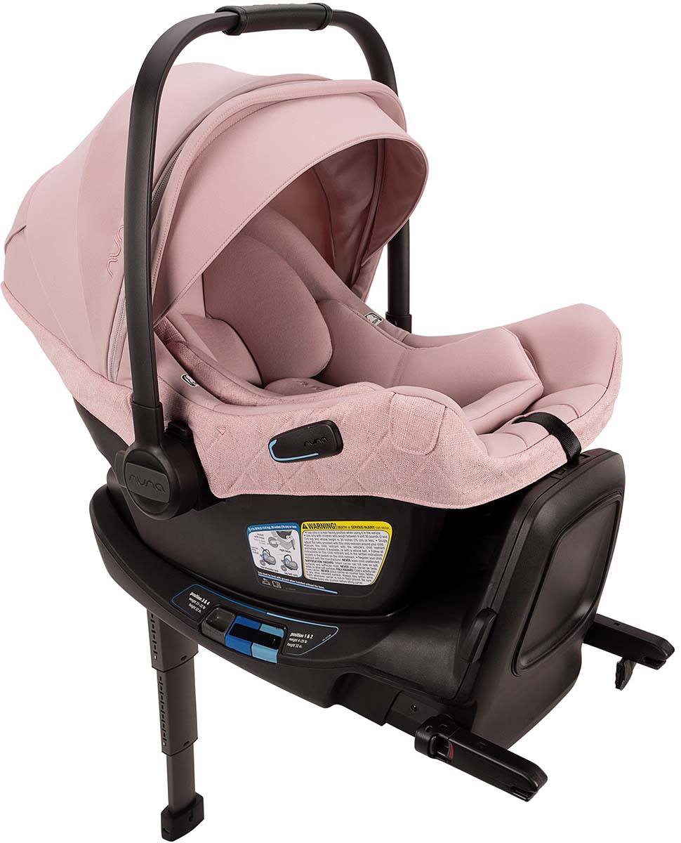 Nuna PIPA Aire RX Infant Car Seat + PIPA RELX Base with Load Leg - Thistle