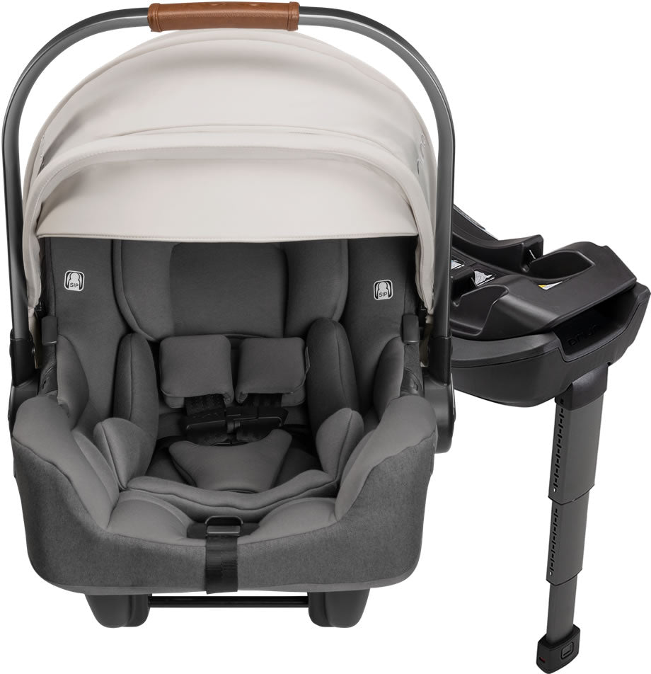 Nuna PIPA RX Infant Car Seat + RELX Base with Load Leg - Birch