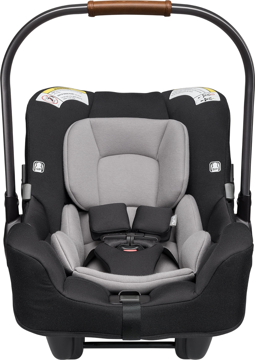 Nuna PIPA RX Infant Car Seat + RELX Base with Load Leg - Caviar