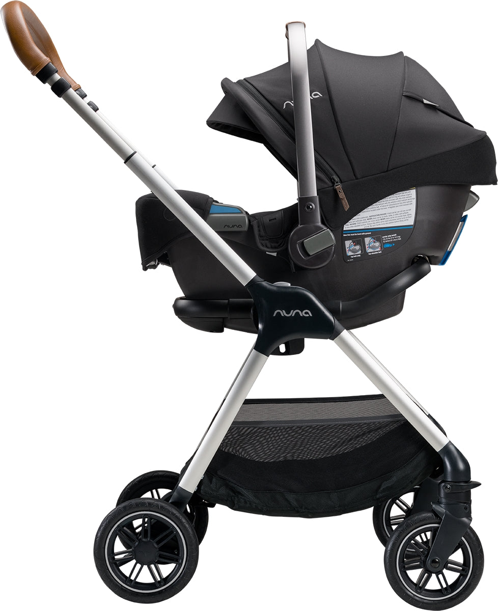 Nuna PIPA RX Infant Car Seat + RELX Base with Load Leg - Caviar